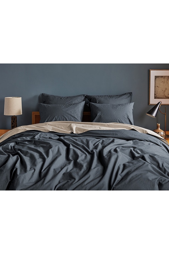 view 2 of 4 FUNDA DE EDREDÓN BRUSHED COTTON in Dusk