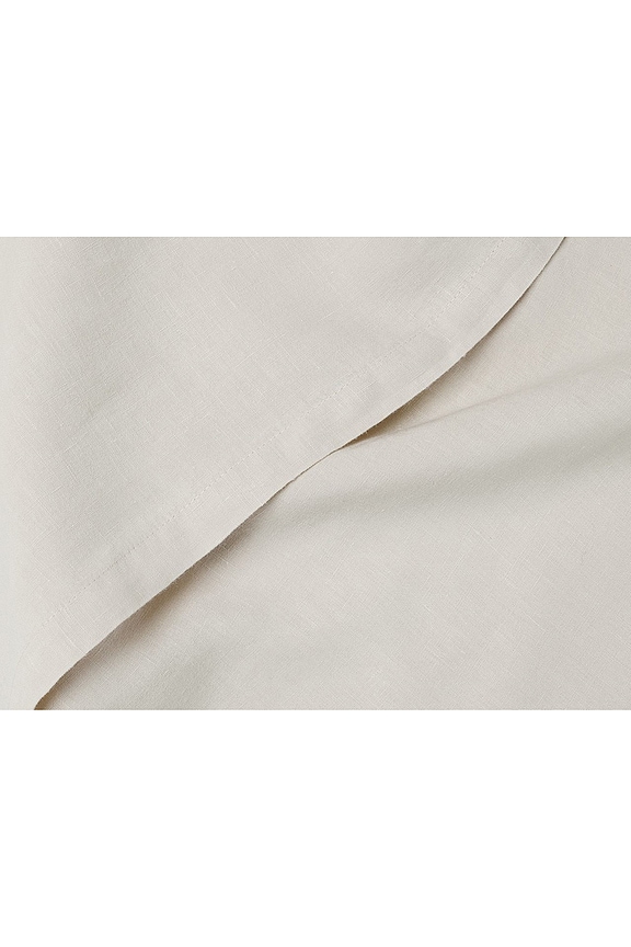 view 2 of 3 Linen Pillowcase Set in Bone