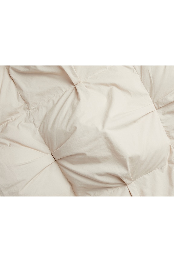 view 2 of 4 Organic Cotton Puff Comforter in Bone
