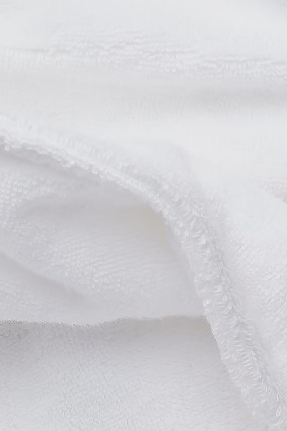 view 2 of 7 Classic Turkish Cotton Robe in White