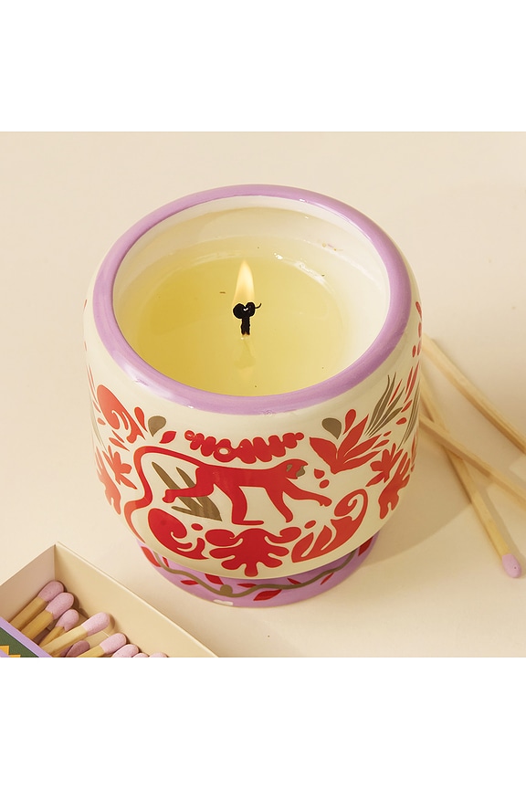 view 2 of 2 VELA A DOPO CANDLE in Coconut & Amber