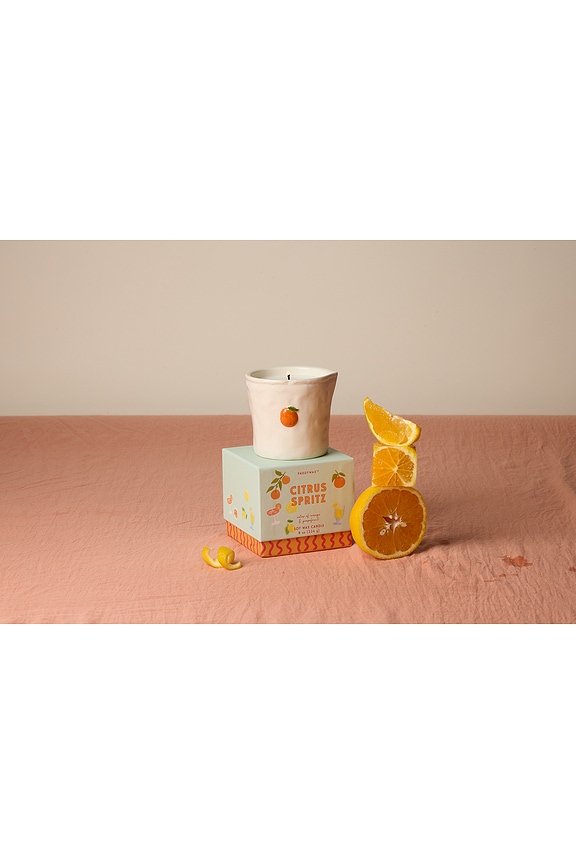view 2 of 2 Bistro Boxed Ceramic Candle in Citrus Spritz