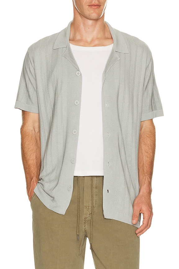 view 1 of 4 Copley Sweater Shirt in Ocean Grey