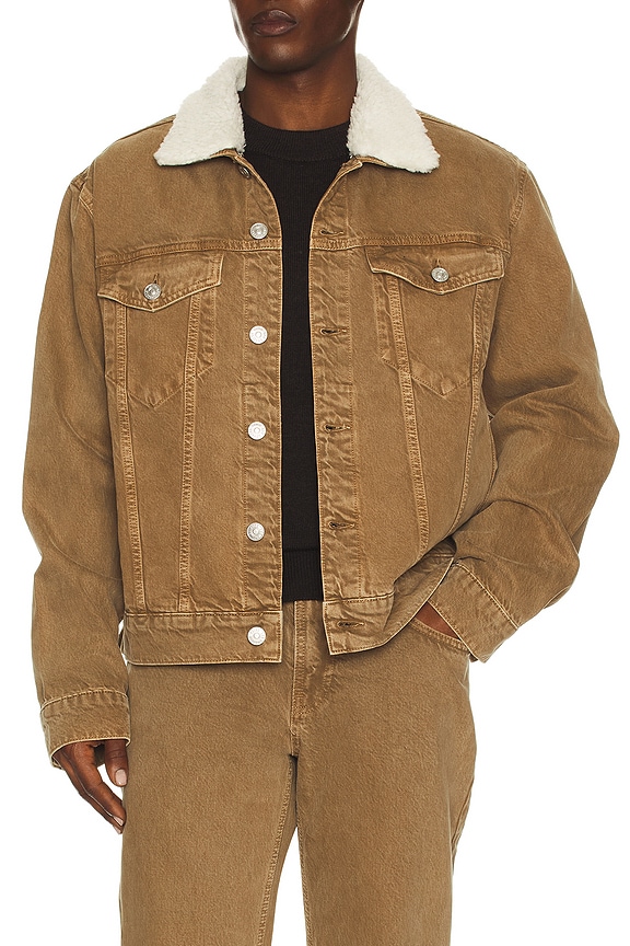 view 1 of 4 Erickson Jacket With Sherpa Collar in Vintage Dusty Trail