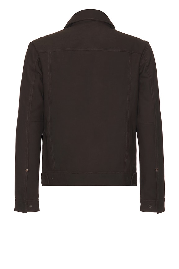 view 2 of 3 CHAQUETA PEDRO in Dark Chocolate