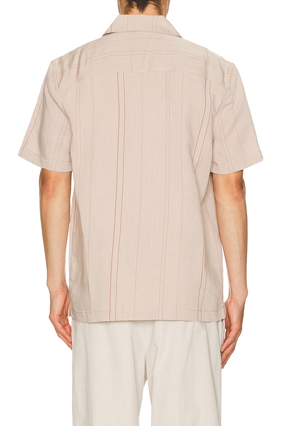 view 2 of 4 CAMISA in Muted Cherry Stripe