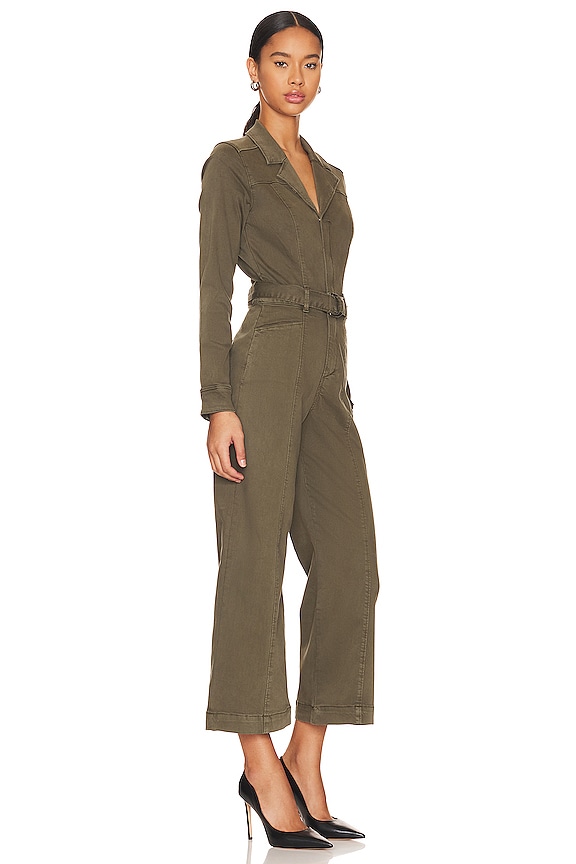 view 2 of 3 Anessa Jumpsuit in Brushed Olive