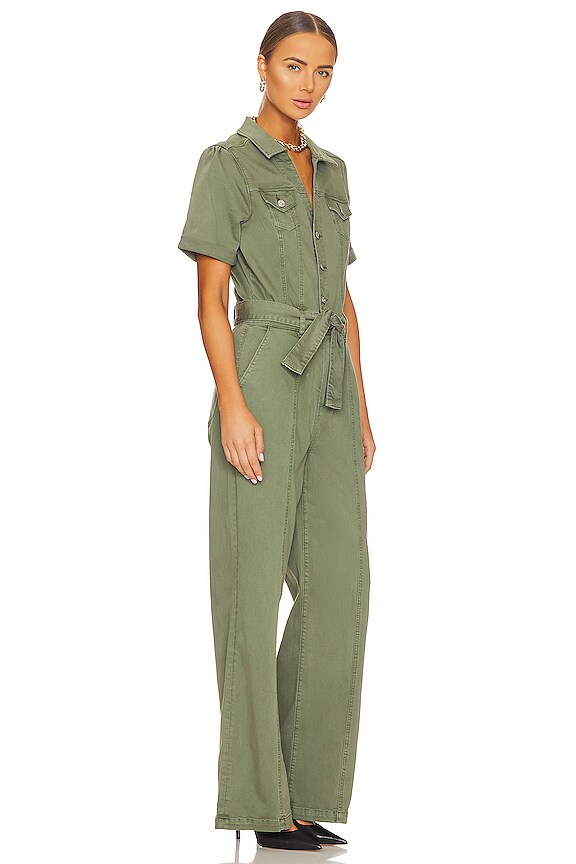 view 2 of 3 Brooklyn Jumpsuit in Vintage Ivy Green