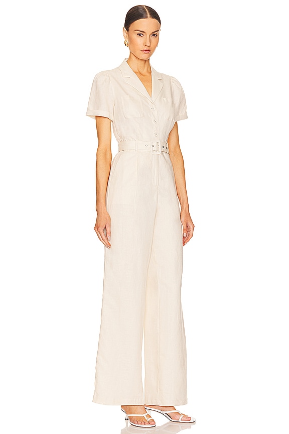 view 2 of 3 Aislee Jumpsuit in Parchment