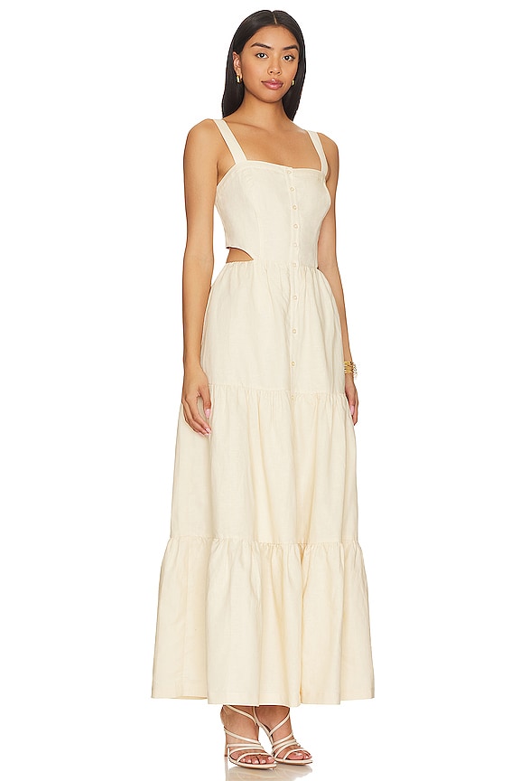 view 2 of 3 Shadi Dress in Antique Paper