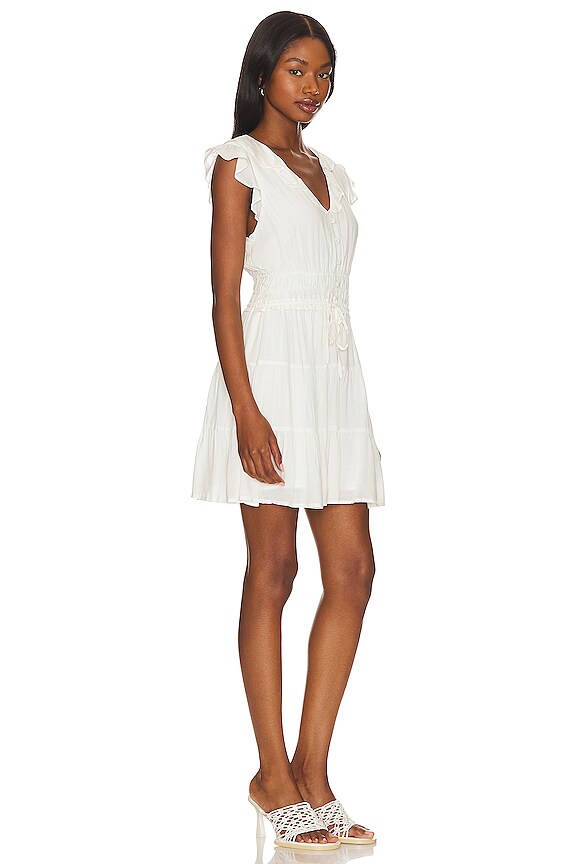 view 2 of 3 Paradis Mini Dress in White