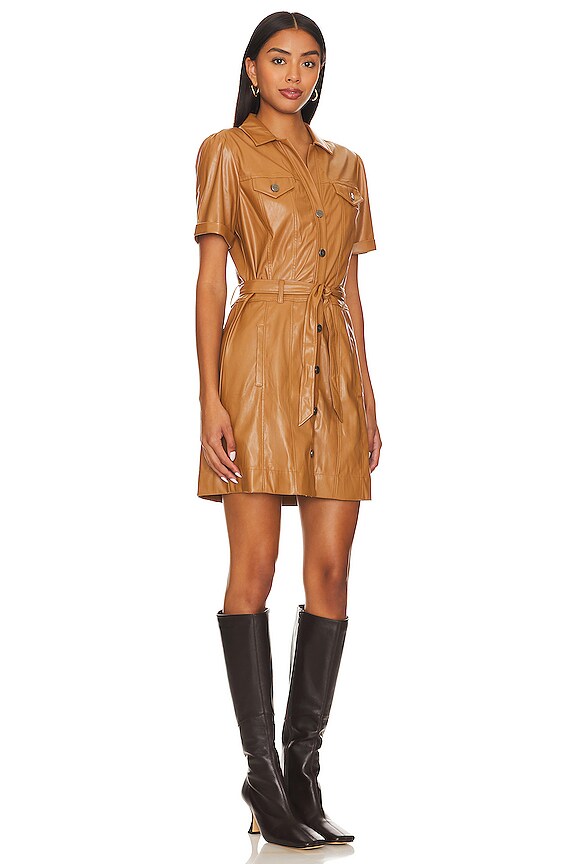 view 2 of 3 Amina Dress in Toasted Coconut