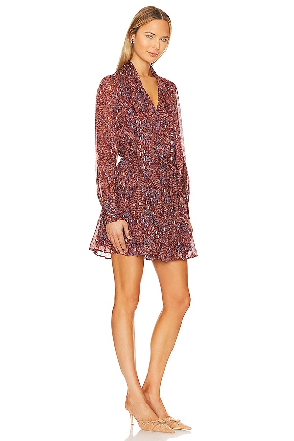 view 2 of 5 ROBE CLEOBELLE in Iced Slate Multi