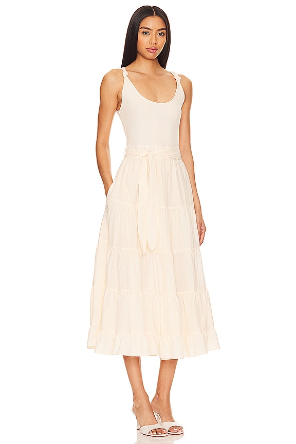 view 2 of 3 Samosa Dress in Ecru