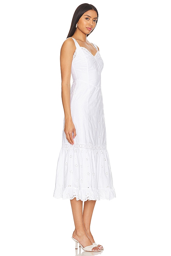 view 2 of 3 Pallas Dress in White