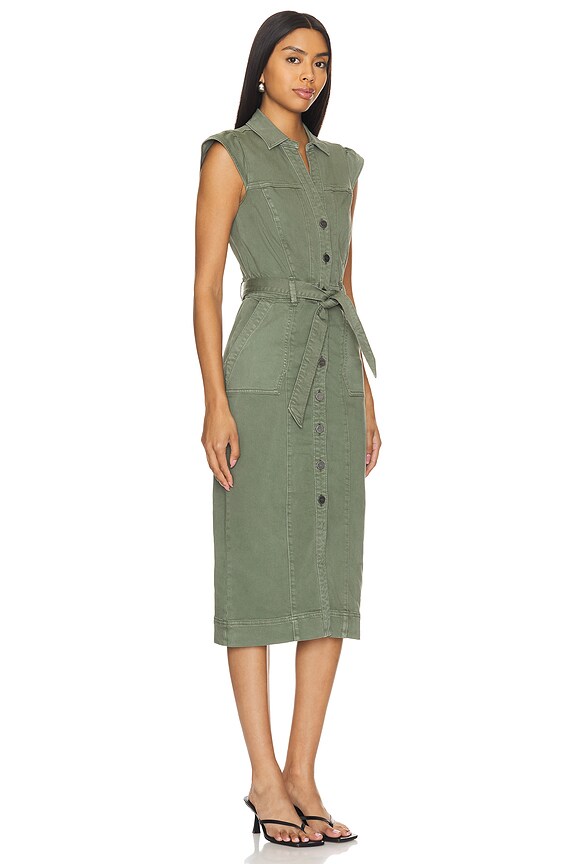 view 2 of 3 ПЛАТЬЕ МИДИ JAXSYN in Vintage Ivy Green