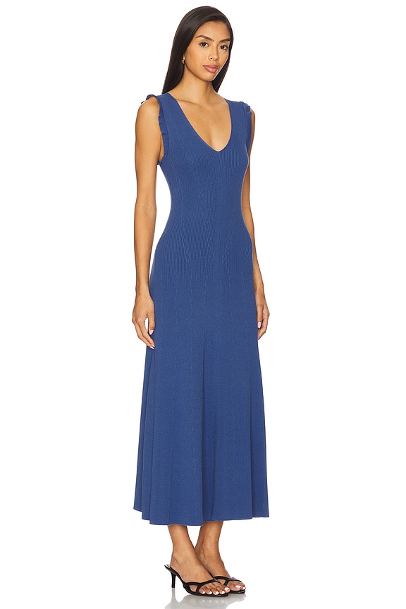 view 2 of 3 Aniseed Dress in Soft Indigo