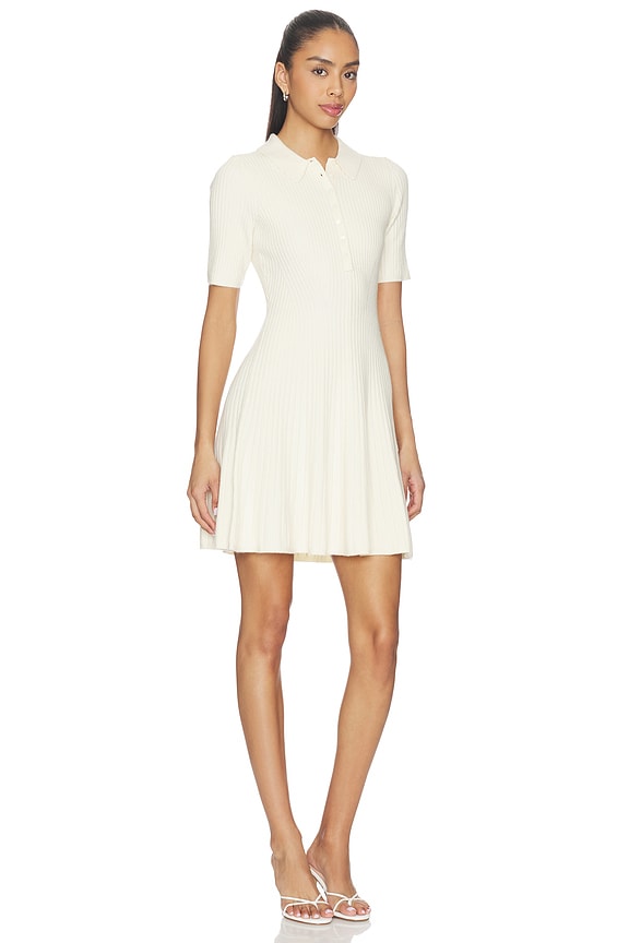 view 2 of 3 ROBE COURTE OLIE in Ecru