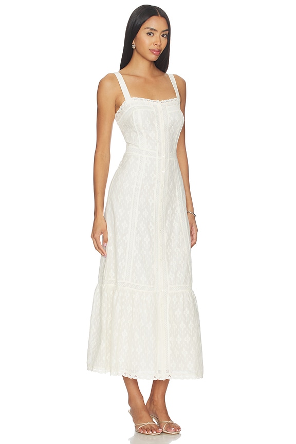 view 2 of 4 VESTIDO MIDI KELLI in Antique White