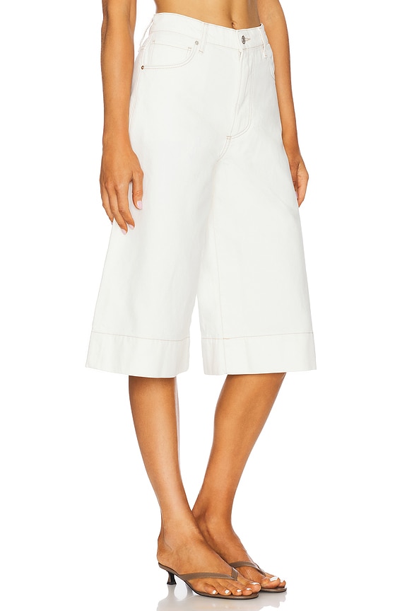 view 2 of 6 Eva Short in Contrast Ecru