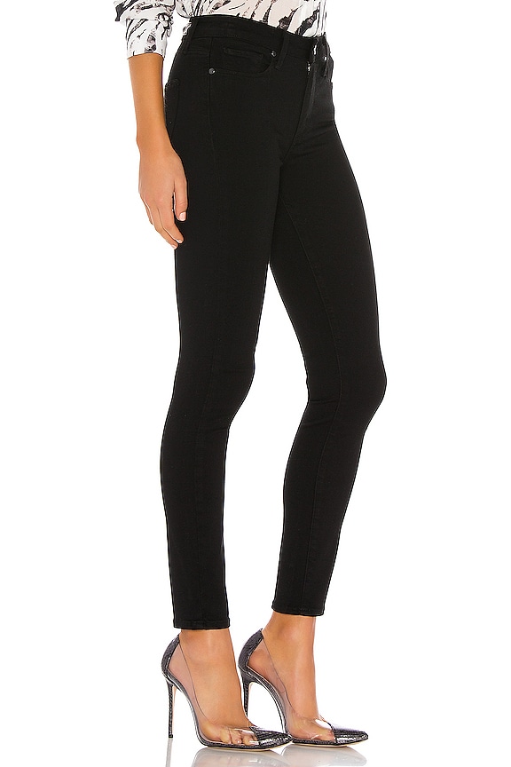 view 2 of 4 Hoxton Ultra Skinny Ankle in Black Shadow