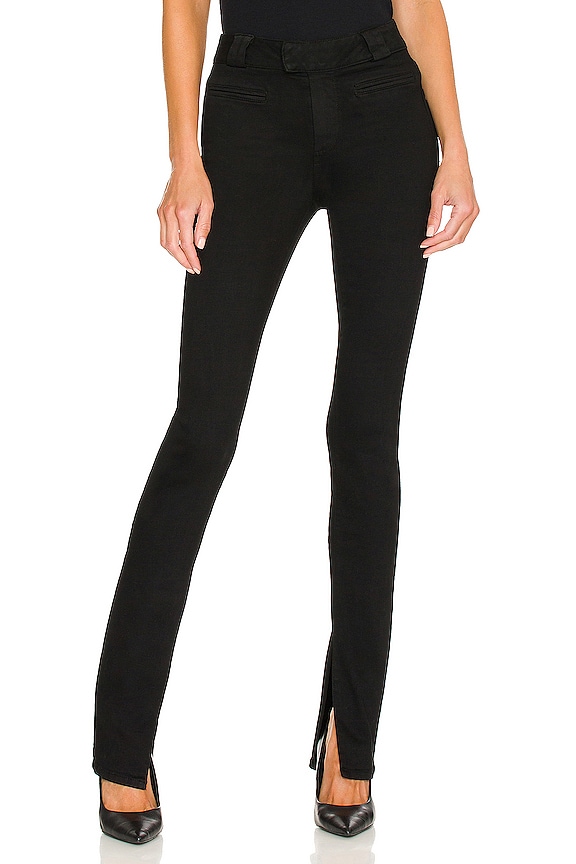 PAIGE Constance Skinny in Black Shadow | REVOLVE