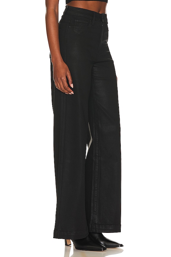 view 2 of 4 PIERNA ANCHA HARPER in Black Fog Luxe Coating