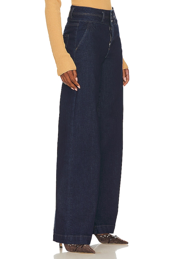 view 2 of 4 JEANS ANCHOS CON DOBLE PRETINA HARPER in Edinburgh