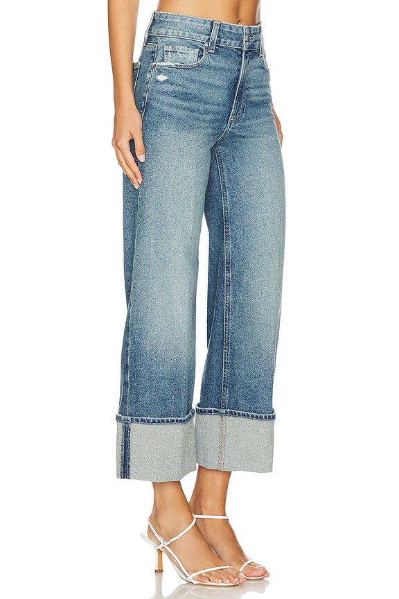 view 2 of 6 Sasha Ankle Wide Cuff Jeans in Storybook Distressed