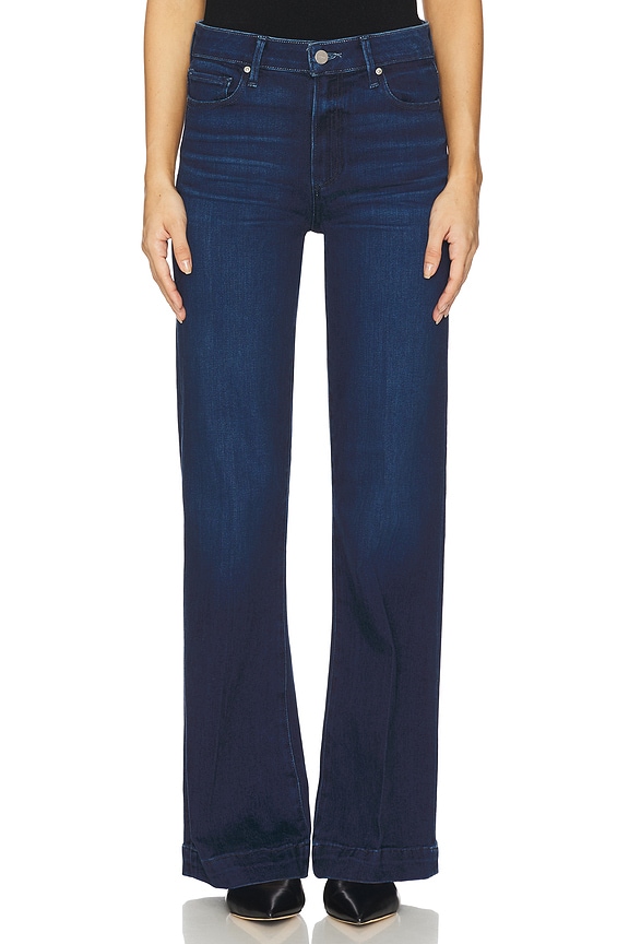 view 1 of 6 Leenah Wide Leg Jeans in Praline