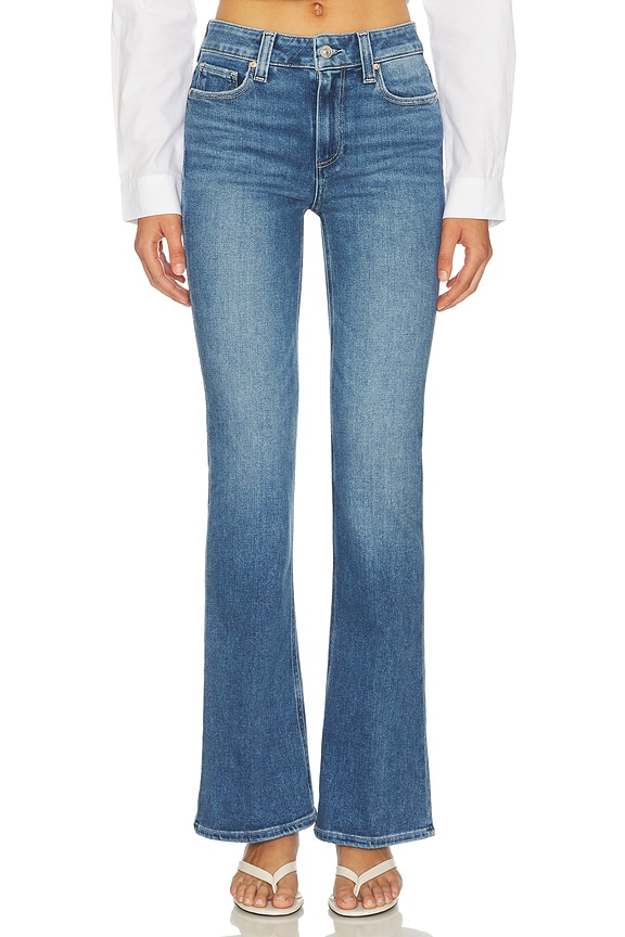 view 1 of 6 High Rise Laurel Canyon Bootcut Jeans in Monaco Mist