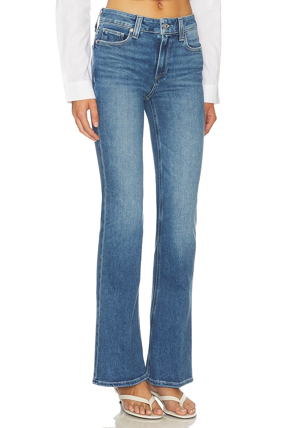 view 2 of 6 High Rise Laurel Canyon Bootcut Jeans in Monaco Mist