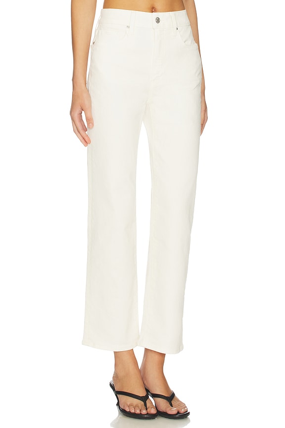 view 2 of 6 Stevie Ankle Straight Leg Jeans in Cream Cloud