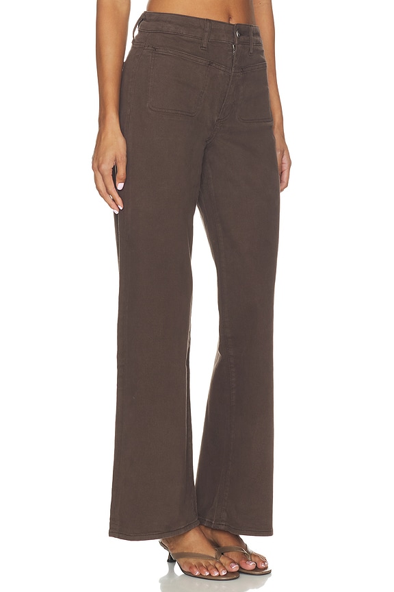 view 2 of 6 PIERNA ANCHA ANESSA in Rich Chocolate