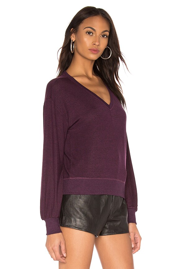 view 2 of 4 PULL ARIZONA in Burgundy Purple