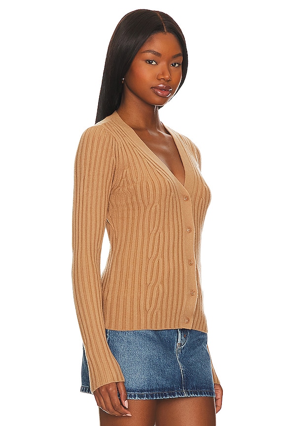 view 2 of 4 GILET SHIRIN in Deep Camel