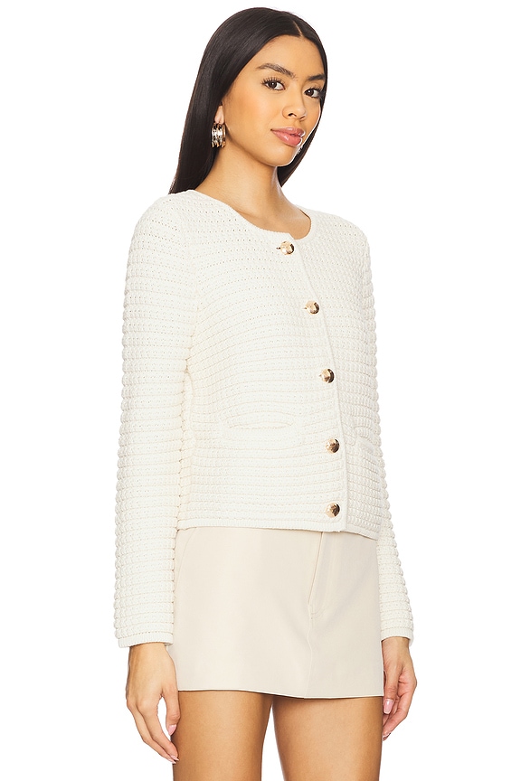 view 2 of 5 Oberon Cardigan in Ivory