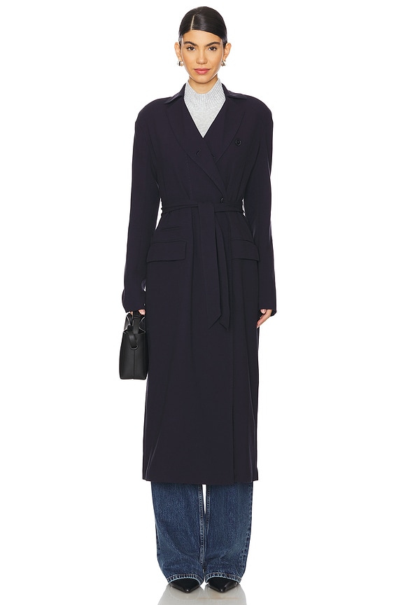 view 2 of 4 MANTEAU ROUEN in Navy