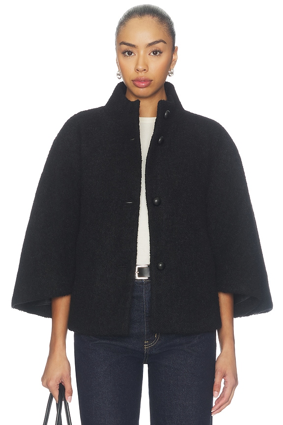 view 2 of 5 Alberta Coat in Black