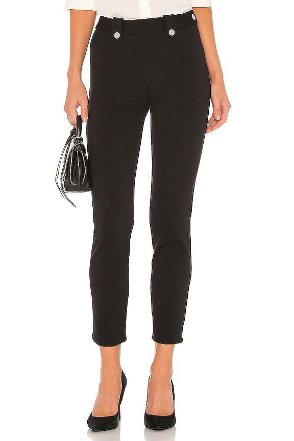 view 1 of 4 Declann Ponte Pant in Black