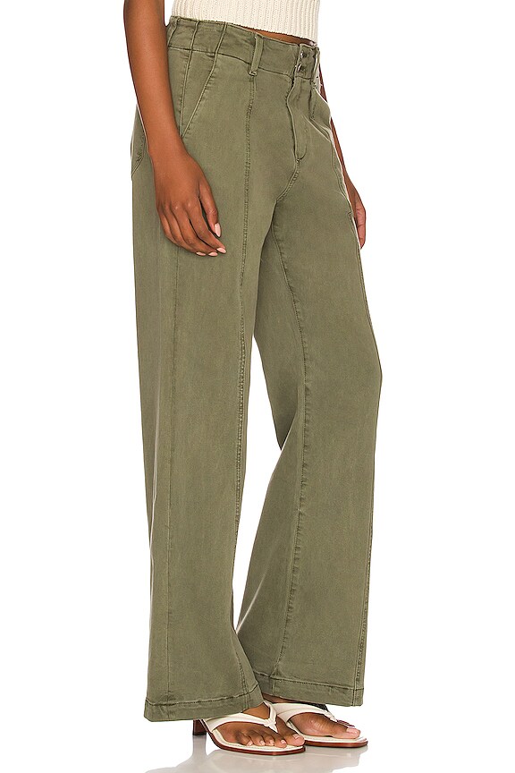 view 2 of 4 Brooklyn Flare in Vintage Ivy Green