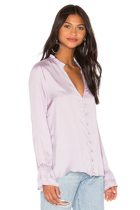 view 2 of 4 Anguilla Blouse in Lavender Fog
