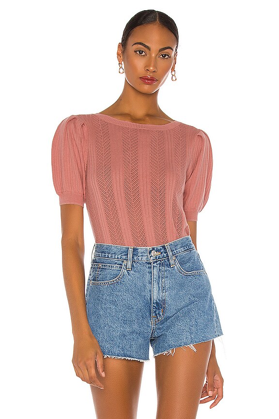 view 1 of 4 Helen Top in Antique Peach