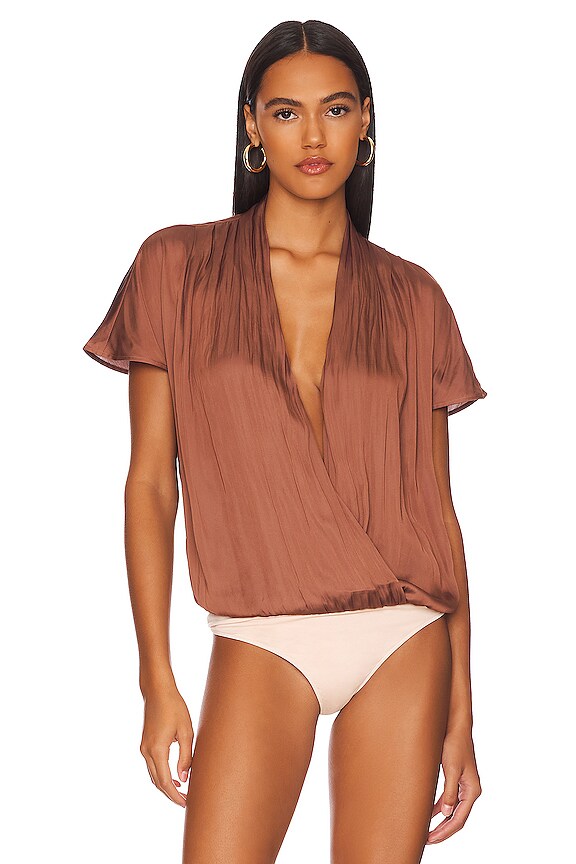 view 2 of 5 Dijon Bodysuit in Bronze Dust