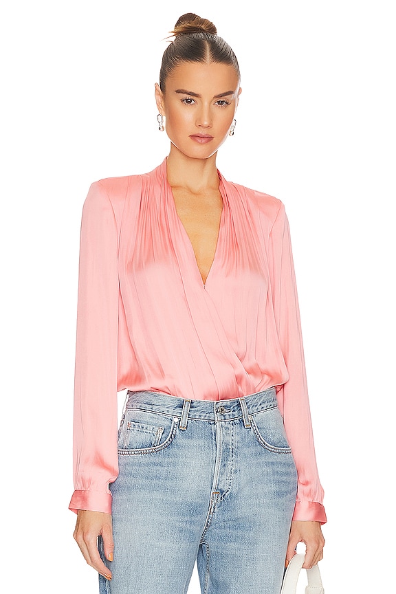 view 1 of 5 Sevilla Bodysuit in Pink Coral