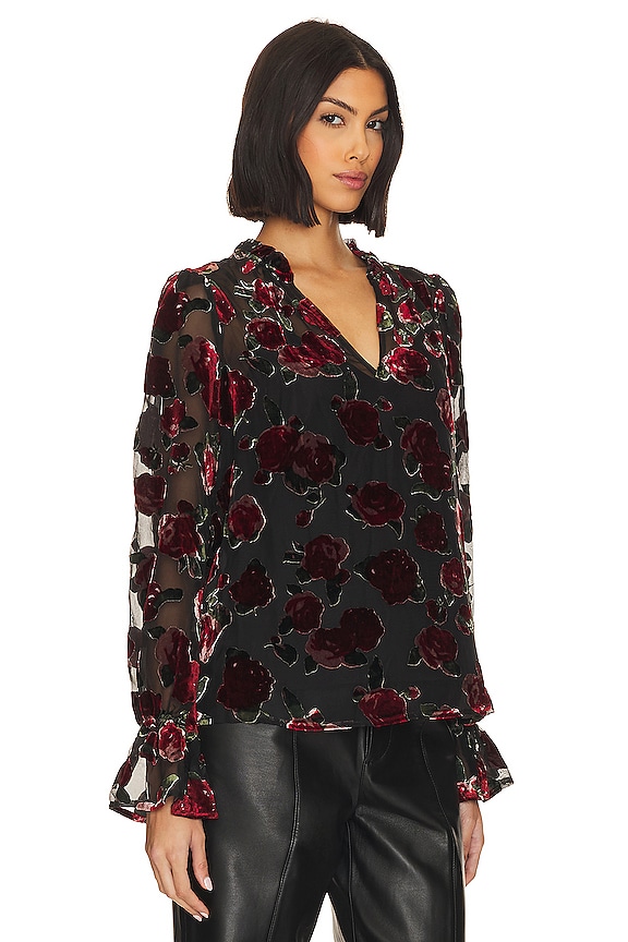 view 2 of 5 BLUSA LAURIN in Black Multi