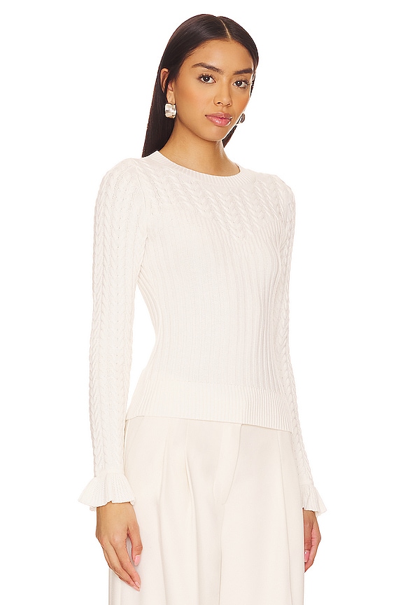 view 2 of 4 Henrietta Top in Ivory