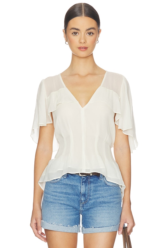 view 1 of 4 BLUSA WILLA in Antique White
