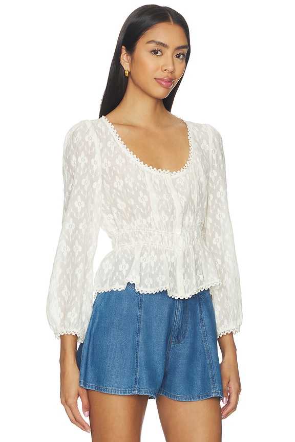 view 2 of 5 Jay Blouse in Antique White