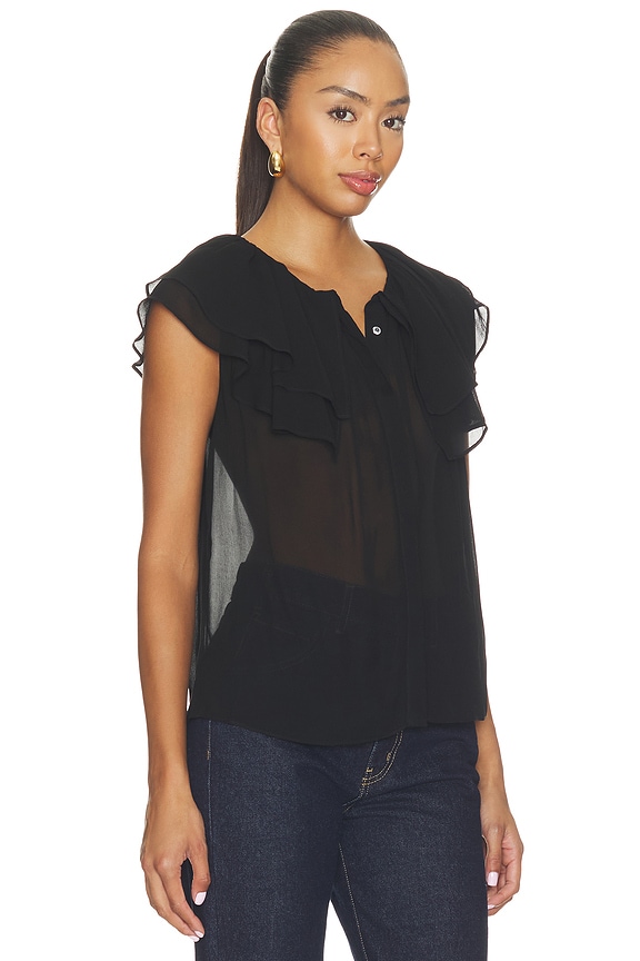 view 2 of 4 Lucia Blouse in Black